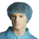 Bastion Bouffant Cap Polypropylene 21inches Blue Carton 1000