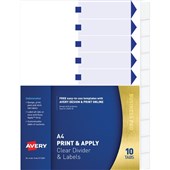 Index  Tab Dividers