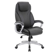 YS444 Tristar High Back Black PU Chair