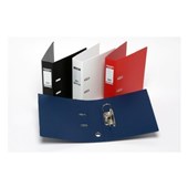 Bantex Lever Arch File PVC A4 White Sold as Each 10 in a Box