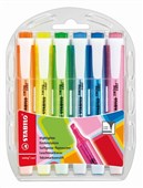 Stabilo Swing Cool Highlighter 6 Wallet