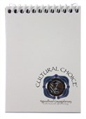 Cultural Choice Notebook Spiral Bound 96pages White Sold as Each 5 in a Pack