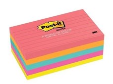 Post It Notes Capetown Lined 76x127mm 5 Pack
