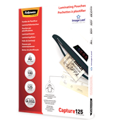 Fellowes Laminating Pouches A5 125 Micron 100 Pack
