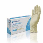 Gloves Latex PF Medicom Large Pk100 Sold as Each 10 in a Box