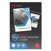 GBC Ibico Binding Cover A4 150 micron Clear 100Pk