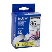 Brother TZe261 Label Tape 36mmx8m Black on White