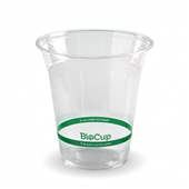 BioPak 360Ml Cup  Clear 50 Pack