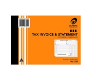 Olympic 728 Tax Invoice  Statement Book Carbonless Sold as Each 10 in a Pack
