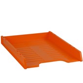 Document Tray Italplast A4 Slimline Multi Fit Mandarin