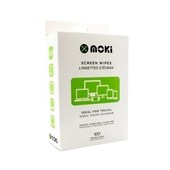 Moki Screen Wipes Invidually Wrapped  100 Pack