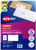 Avery IP Address Label QP White J8160 Inkjet 21Up Pack 50
