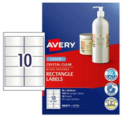 Avery LaserLabel L7113  8mm 10Up Pack 10
