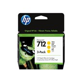 HP 712 29ml Yellow 3 Pk 3ED79A