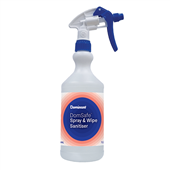 DomSafe750ml Spray  Wipe Sanitiser Dispensing Bottle Carton 6x750ml bottles with trigger