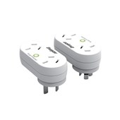 Energizer 2Port Surge  2PK
