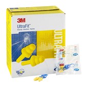 3M EAR Ultrafit Earplug 3404004 Cord Pair Bx400