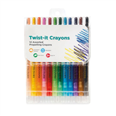 Aspire Twist Up Crayons Pack 12