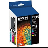 Epson 252 C13T253692 High Yield Ink Cartridge Value Pack
