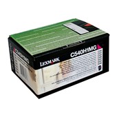 Lexmark C540H1MG High Yield Toner Cartridge Magenta