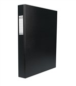 Bantex Binder Portrait A3 3D Ring 65mm Black 4 per Box