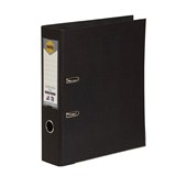 Marbig Lever Arch Folder A4 Black Each Sold as Each 10 in a Box