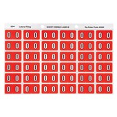 Avery Colour Coding Labels 0 Side Tab Pink 180 Pack
