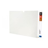 Avery Lateral Pocket Wallet Foolscap White 20 Pack