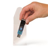 3L Adhesive USB Pockets 10 Pack