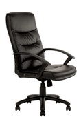 YS Star Executive Chair High Back PU Black