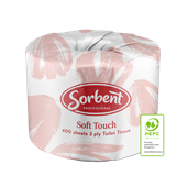 Sorbent 25003 Professional 25003 Soft Touch Toilet Tissue 2ply 400s 40 boxes per pallet