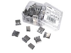 Carl Mori Clip MC55 Large Chrome Silver 12 Box