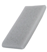 3M 8440 Doodlebug Cleaning Pad White 46X10in Bx10