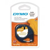 Dymo LetraTag Iron On Tape White 12mm x 2m Each
