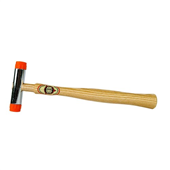 Thor 19MM Face Wood Handle  150G Plastic Hammer