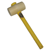 Thor 90MM Face Fiberglass Handle 1460G White Rubber Mallet