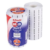 Esselte Quikstick Mark II Gun Label Best Before 1000 Roll