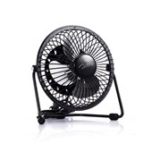 Nero 749901 Mini Desk USB Fan 10cm Black