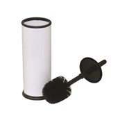 Compass Toilet Brush Powder Coated White
