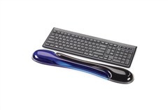 Kensington Gel Series Wrist Rest for Keyboards Blue Black