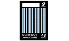 Olympic Graph Exercise Book A4 48 Page 10mm Squares Sold as Each 20 in a Pack