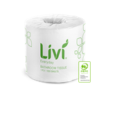Livi 7007 Basics Toilet Tissue 1 Ply 1000 Sheet Carton 48 40 per Pallet