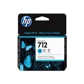 HP 712 29ml Cyan Ink 3ED67A
