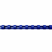 Fellowes Plastic Comb 6mm Blue 100 Box