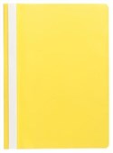 Marbig Economy Flat File A4 Yellow Clear Cover Sold as Each 10 in a Pack