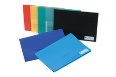 Marbig Polypick Document Wallet Foolscrap Purple Sold as Each 12 in a Carton