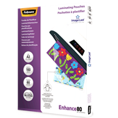 Fellowes Laminating Pouches 80 Micron A3 100 Pack