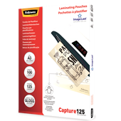 Fellowes Laminating Pouches 125 Micron A3 Gloss 100 Pack