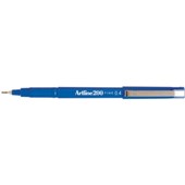 Artline 200 Fineliner Pen Blue Sold as Each 12 in a Box
