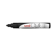 Uni PWE5MBK Chalk Marker 25mm Bullet Black